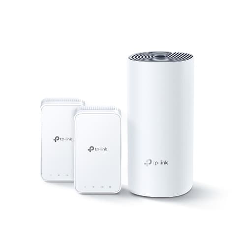 TP-Link Deco E3 - Wi-Fi system - (2 routers) - up to 2,500 sq.ft - mesh - Wi-Fi 5 - Dual Band