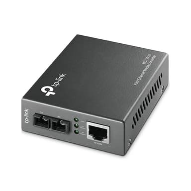 TP-Link MC110CS Media convertor RJ-45/SC single mode - upto 20km - 1310 nm