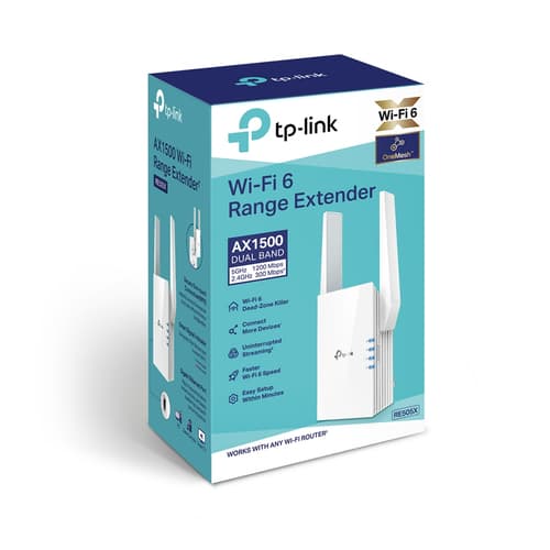 TP-Link RE505X - Wi-Fi range extender - Wi-Fi 6 — view 4