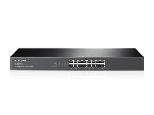 TP-Link TL-SF1016 16 p 10/100M Switch, 19 inch rack-mount — view 1