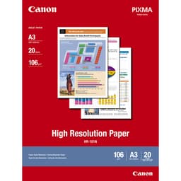 Canon HR-101 - A3 (297 x 420 mm) 20 sheet(s) plain paper - for BJC-6500, i6500, 9100, 9950, PIXMA iP6210D, iP6310D, S4500, 6300, 9000