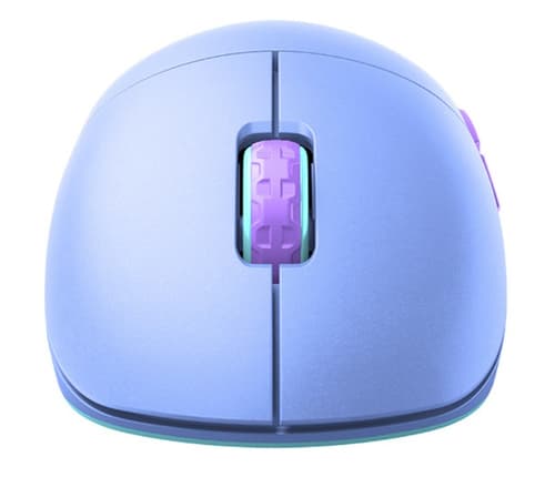 Xtrfy M8 - Mouse - optical - 5 buttons - wireless - 2.4 GHz - USB wireless receiver - frosty purple — view 3