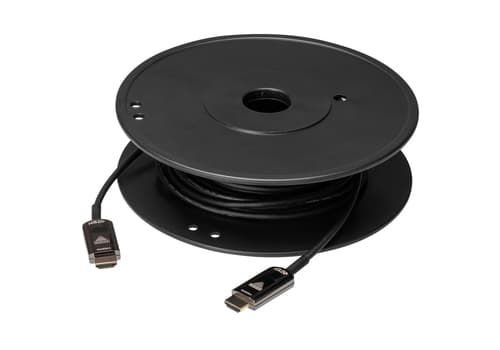 ATEN VanCryst VE781020 - HDMI cable - HDMI male to HDMI male - 20 m - hybrid copper/fibre optic - black - 4K support, Active Optical Cable (AOC) - for ATEN VM5404HA, VM5808HA, VanCryst VM0808HA, VM3250, VM5404H, VM6809H, VS0801H