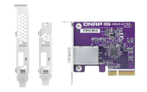 QNAP QXP SATA Expansion Card - Storage controller - SATA 6Gb/s / SAS 6Gb/s - low profile - RAID JBOD - PCIe 3.0 — view 1