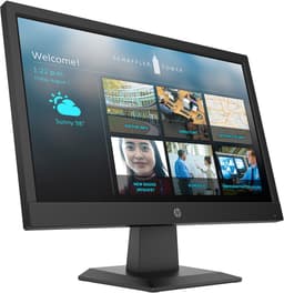 HP P19b G4 - P-Series - LED monitor - 18.5" - 1366 x 768 WXGA @ 60 Hz - TN - 200 cd/m� - 600:1 - 5 ms - HDMI, VGA - jack black