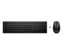 HP 655 - Keyboard and mouse set - 100% - full size - wireless - 2.4 GHz - UK - black - Smart Buy thumbnail 9