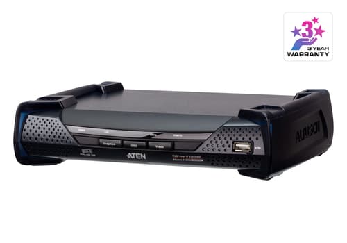 ATEN Altusen KE6920R 2K DVI-D Dual-Link KVM over IP Receiver with Dual SFP - KVM / audio / serial / USB extender - receiver - USB - up to 10 km