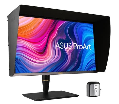 ASUS ProArt PA27UCX-K - LED monitor - 27" - 3840 x 2160 4K @ 60 Hz - IPS - 1000 cd/m� - 1000:1 - DisplayHDR 1000 - 5 ms - 2xHDMI, DisplayPort, USB-C - speakers - black - with X-Rite i1 Display Pro — view 4