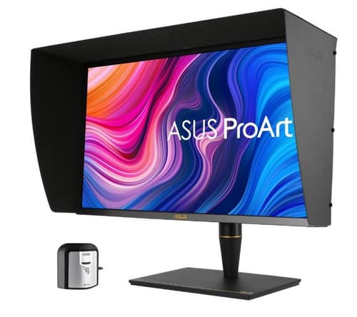 ASUS ProArt PA27UCX-K - LED monitor - 27" - 3840 x 2160 4K @ 60 Hz - IPS - 1000 cd/m� - 1000:1 - DisplayHDR 1000 - 5 ms - 2xHDMI, DisplayPort, USB-C - speakers - black - with X-Rite i1 Display Pro — view 5