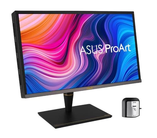 ASUS ProArt PA27UCX-K - LED monitor - 27" - 3840 x 2160 4K @ 60 Hz - IPS - 1000 cd/m� - 1000:1 - DisplayHDR 1000 - 5 ms - 2xHDMI, DisplayPort, USB-C - speakers - black - with X-Rite i1 Display Pro — view 6