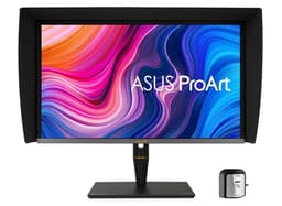 ASUS ProArt PA27UCX-K - LED monitor - 27" - 3840 x 2160 4K @ 60 Hz - IPS - 1000 cd/m� - 1000:1 - DisplayHDR 1000 - 5 ms - 2xHDMI, DisplayPort, USB-C - speakers - black - with X-Rite i1 Display Pro