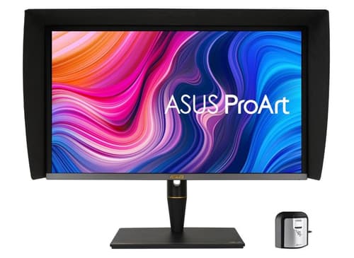 ASUS ProArt PA27UCX-K - LED monitor - 27" - 3840 x 2160 4K @ 60 Hz - IPS - 1000 cd/m� - 1000:1 - DisplayHDR 1000 - 5 ms - 2xHDMI, DisplayPort, USB-C - speakers - black - with X-Rite i1 Display Pro