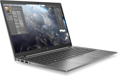 HP ZBook Firefly 14 G7 Mobile Workstation - Core i7 10510U / 1.8 GHz - 16 GB RAM - 256 GB SSD NVMe, TLC - 14" IPS 1920 x 1080 (Full HD) - Quadro P520  - NFC, Wi-Fi 6, Bluetooth - Win 10 Pro 64-bit - kbd: UK — view 4