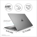 HP ZBook Firefly 14 G7 Mobile Workstation - Core i7 10510U / 1.8 GHz - 16 GB RAM - 256 GB SSD NVMe, TLC - 14" IPS 1920 x 1080 (Full HD) - Quadro P520  - NFC, Wi-Fi 6, Bluetooth - Win 10 Pro 64-bit - kbd: UK thumbnail 8