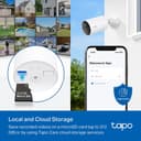 Tapo C410 V1 - Network surveillance camera - indoor, outdoor - weatherproof - colour (Day&Night) - 3 MP - 2304 x 1296 - 2K - fixed focal - audio - wireless - Wi-Fi - 2.4GHz radio - H.264