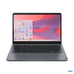 Lenovo 14e Chromebook Gen 3 82W6 - Intel N-series - N100 / up to 3.4 GHz - Chrome OS - UHD Graphics - 4 GB RAM - 32 GB eMMC - 14" IPS 1920 x 1080 (Full HD) - Wi-Fi 6E - storm grey - kbd: UK