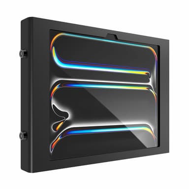 Compulocks iPad Pro M4 13" (2024), Apex Secured Enclosure Wall Mount - Enclosure - for tablet - secured - lockable - metal frame - black - screen size: 13" - wall-mountable - for Apple 13-inch iPad Pro Wi-Fi (M4)