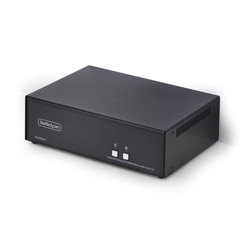 StarTech.com - KVM / audio / USB switch - 2 x KVM / audio / USB - 1 local user - desktop - TAA Compliant — view 12