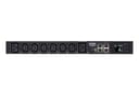 ATEN PG series PG5308G - Power distribution unit (rack-mountable) - 30A/32A, metered, eco - AC 100-240 V - 7680 VA - Ethernet 10/100/1000 - input: IEC 60309 32A - output connectors: 8 (6 x IEC 60320 C13, 2 x IEC 60320 C19) - 1U - 3 m cord thumbnail 4