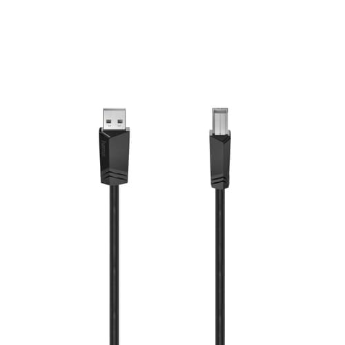 USB CABLE USB 2.0 3M BLACK — view 1