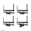 Neomounts AV60-500BL - Mounting kit (mount bracket, laptop shelf) - for video bar / laptop - universal - black - screen size: 43"-110" - VESA-mountable thumbnail 11
