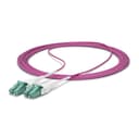 StarTech.com 20m (66ft) LC/LC (UPC) OM4 Multimode Fiber Optic Cable, OFNR - Patch cable - LC/UPC duplex multi-mode (M) to LC/UPC duplex multi-mode (M) - 20 m - 1.6 mm - fibre optic - duplex - 50 / 125 micron - OM4 - OFNR - jumper - erika violet thumbnail 5