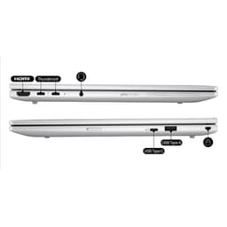 HP EliteBook 8 G1i Notebook AI - 174-degree hinge design - Intel Core Ultra 5 - 225U / up to 4.8 GHz - Win 11 Pro - Intel Graphics - 16 GB RAM - 512 GB SSD NVMe - 14" IPS 1920 x 1200 - Wi-Fi 7, Bluetooth - glacier silver aluminium - kbd: UK - with HP 2 years Next Business Day Onsite Hardware Support for Notebooks