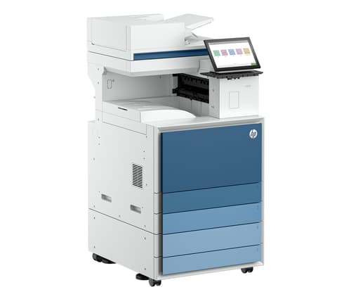 HP LaserJet Enterprise Flow mfp 8601z - Multifunction printer - B/W - laser - A3 (297 x 420 mm), A4 (210 x 297 mm), Legal (216 x 356 mm) (original) - A3/Ledger (media) - up to 70 ppm (copying) - up to 70 ppm (printing) - 2180 sheets - 33.6 Kbps - Gigabit LAN, USB 3.0, USB 2.0 host, USB 3.0 host — view 3