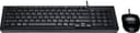 MSI USB Combo Copilot PRO_UK keyboard Mouse included Home/Office QWERTY UK English Black thumbnail 2