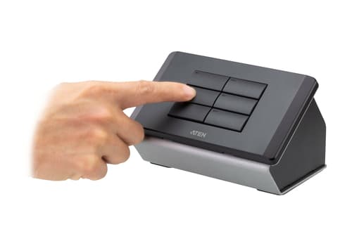 ATEN VK102 - Mounting kit - tabletop, EU - 2 gangs — view 5