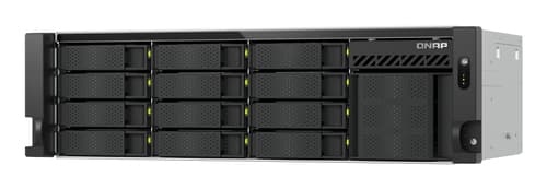 3U short-depth Rackmount NAS 12x3.5"&4x