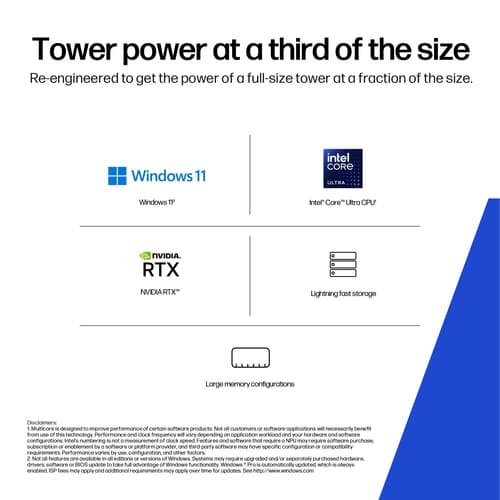 HP Z2 SFF G1I U7-265K 64/2TB W11P — view 9