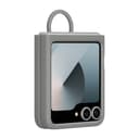 ^SILI CASE W/RING FOR FLIP6 GREY thumbnail 3