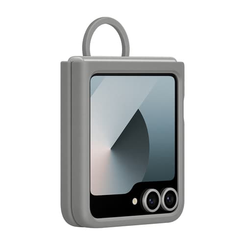 ^SILI CASE W/RING FOR FLIP6 GREY — view 4