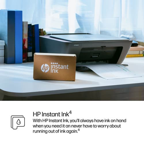 HP Deskjet 2921 All-in-One - Multifunction printer - colour - ink-jet - 216 x 297 mm (original) - A4/Legal (media) - up to 6 ppm (copying) - up to 7.5 ppm (printing) - 60 sheets - USB 2.0, Wi-Fi(n) - black cement with evening fog accents — view 15