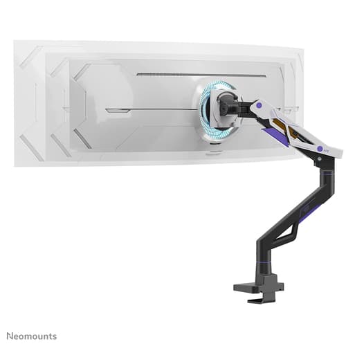 Neomounts ACE DS70-256BL1 - Mounting kit (articulating arm) - full-motion - for flat panel - gaming - steel - black - screen size: 24"-57" - desk-mountable — view 8