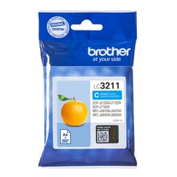 Brother LC3211C - Cyan - original - ink cartridge - for Brother DCP-J572, DCP-J772, DCP-J774, MFC-J890, MFC-J895