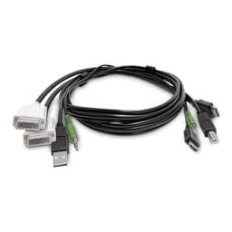 StarTech.com - Adapter cable - TAA Compliant - DVI, 3.5mm audio jack, USB Type A male to HDMI, 3.5mm audio jack, USB Type B male