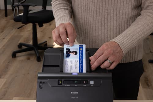 Canon imageFORMULA DR-C240 - Document scanner - CMOS / CIS - Duplex - Legal - 600 dpi x 600 dpi - up to 45 ppm (mono) / up to 30 ppm (colour) - ADF (60 sheets) - up to 4000 scans per day - USB 2.0 — view 19