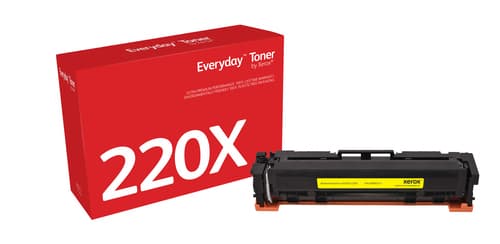 Everyday Yellow Toner replaces HP 220X (W2202X), High Capacity