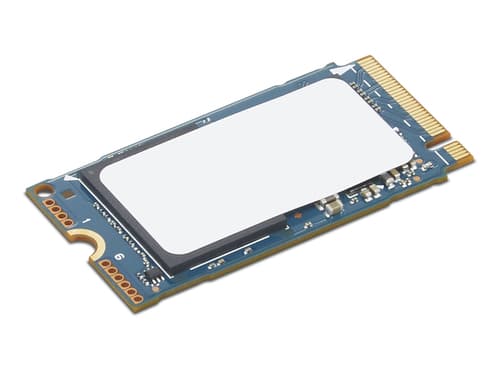 Lenovo - SSD - 512 GB - internal - M.2 2242 - PCIe 4.0 x4 - for ThinkPad E14 Gen 7, E16 Gen 3, L13 2-in-1 Gen 6, L13 Gen 6, X9-14 Gen 1, X9-15 Gen 1