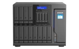 QNAP TS-1655 - NAS server - 16 bays - SATA 6Gb/s - RAID JBOD, 0, 1, 5, 6, 10, 50, 60 - RAM 8 GB - 2.5 Gigabit Ethernet - iSCSI support