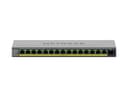 NETGEAR Easy Smart GS116EP - Switch - L3 - smart - 1 x 10/100/1000 + 15 x 10/100/1000 (PoE+) - desktop, wall-mountable - PoE+ (180 W) thumbnail 2