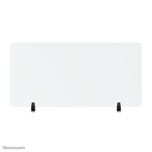 Neomounts NS-GLSPROTECT140 - Partition screen - desk-mountable - 138 x 65 cm - transparent