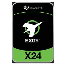 Seagate Exos X24 ST24000NM002H - Hard drive - Enterprise - 24 TB - internal - 3.5" - SATA 6Gb/s - 7200 rpm - buffer: 512 MB