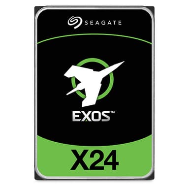Seagate Exos X24 ST24000NM002H - Hard drive - Enterprise - 24 TB - internal - 3.5" - SATA 6Gb/s - buffer: 512 MB