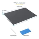 StarTech.com 24-inch 16:10 Monitor Privacy Screen, Hanging Filter/Shield - Display privacy filter - 2-way - removable - plug-in - 24" wide - black