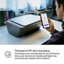 HP Deskjet 2921 All-in-One - Multifunction printer - colour - ink-jet - 216 x 297 mm (original) - A4/Legal (media) - up to 6 ppm (copying) - up to 7.5 ppm (printing) - 60 sheets - USB 2.0, Wi-Fi(n) - black cement with evening fog accents thumbnail 15