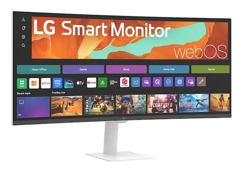 34" WQHD Curved Smart Monitor with webOS — view 4