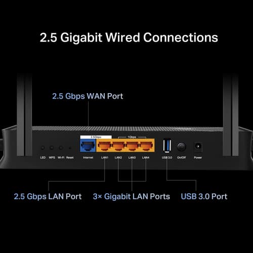 TP-Link Archer BE230 Wi-Fi 7 router — view 7